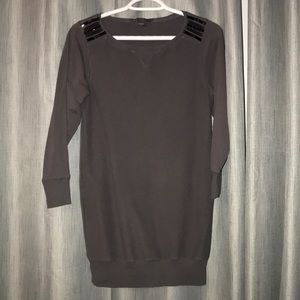 **ARMANI** sweater with embellished shoulders